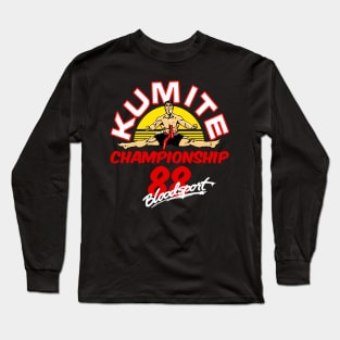 Kumite Championship Bloodsport 88 Long Sleeve T-Shirt